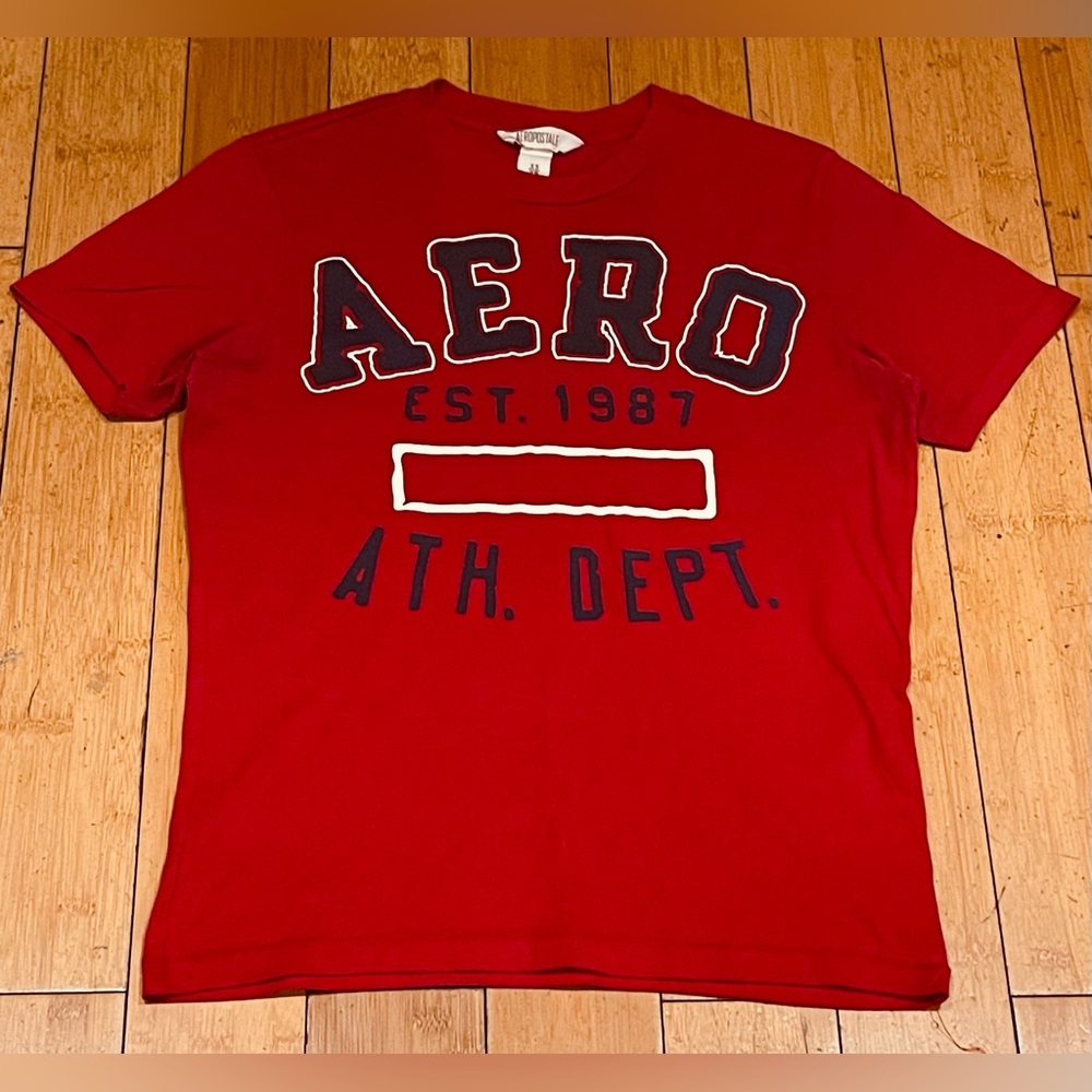 Aropostle Red Graphic T-Shirt